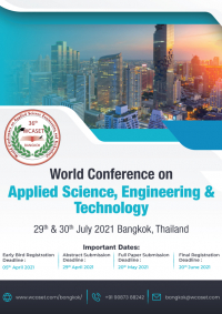 36th World Conference on Applied Science, Engineering & Technology