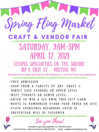 Spring Fling Market: Craft and Vendor Fair