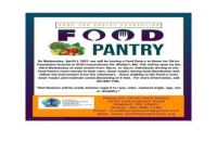 Home For Christ Foundation FOOD PANTRY