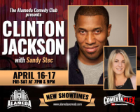 Clinton Jackson - Live at the Alameda Comedy Club - April 16-17