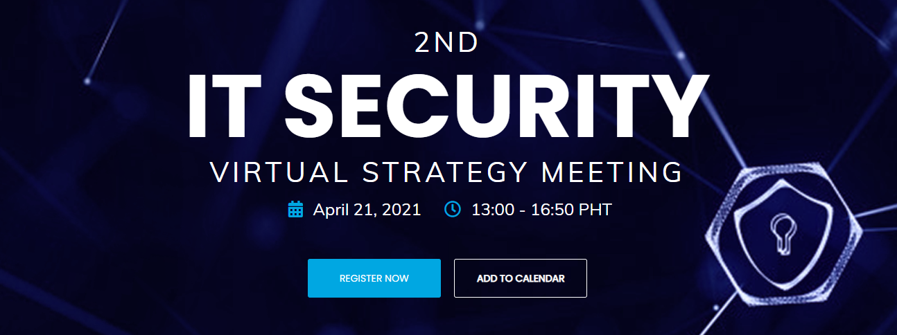 2nd IT Security Virtual Strategy Meeting, Online Events, National Capital Region, Philippines