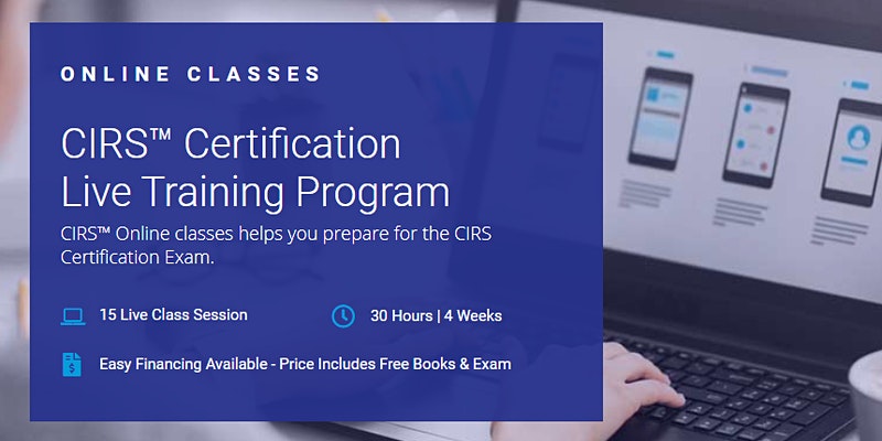 CIRS Certification Online Training Program ONLINE, Toronto, Ontario, Canada