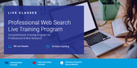 Web Search Methods & Techniques Live Training Program