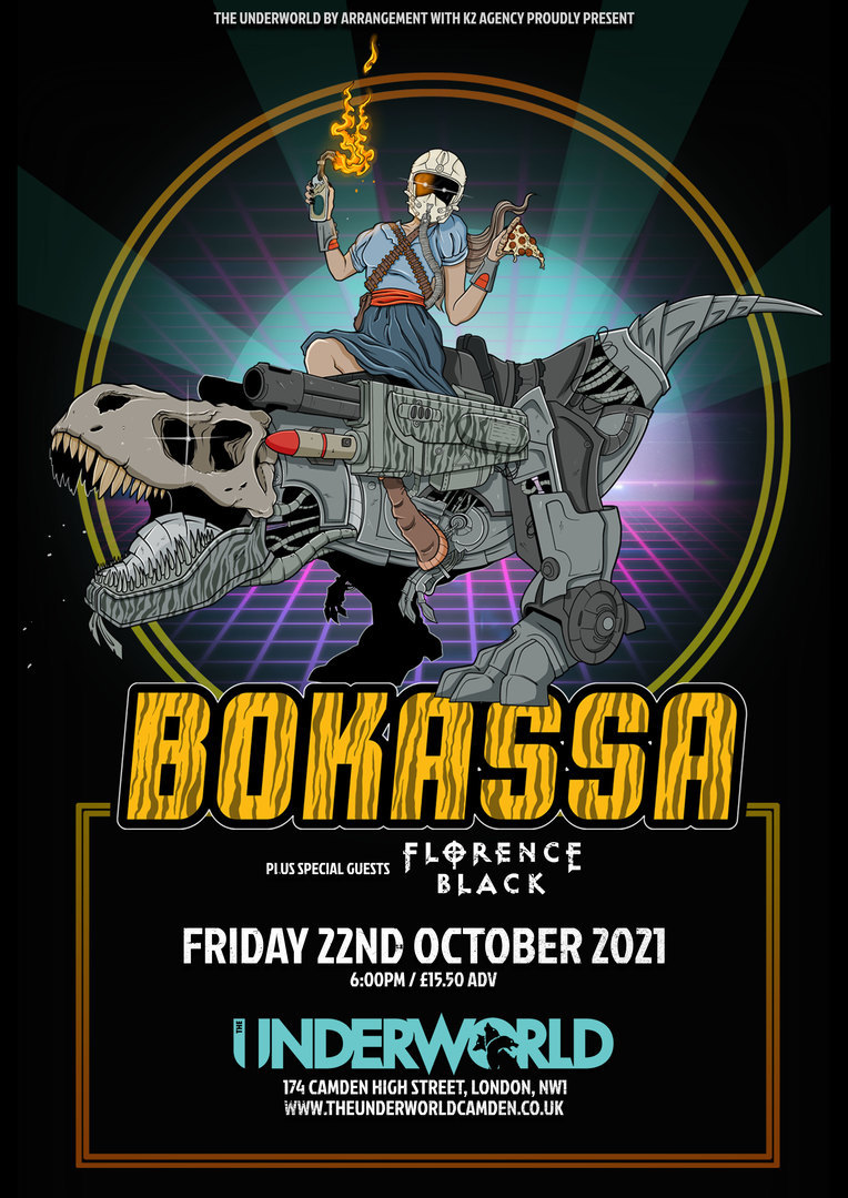 Bokassa plus Florence Black at The Underworld Camden - London, London, United Kingdom
