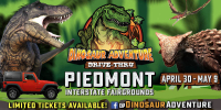 Dinosaur Adventure Drive-Thru Greenville-Spartanburg, Sc