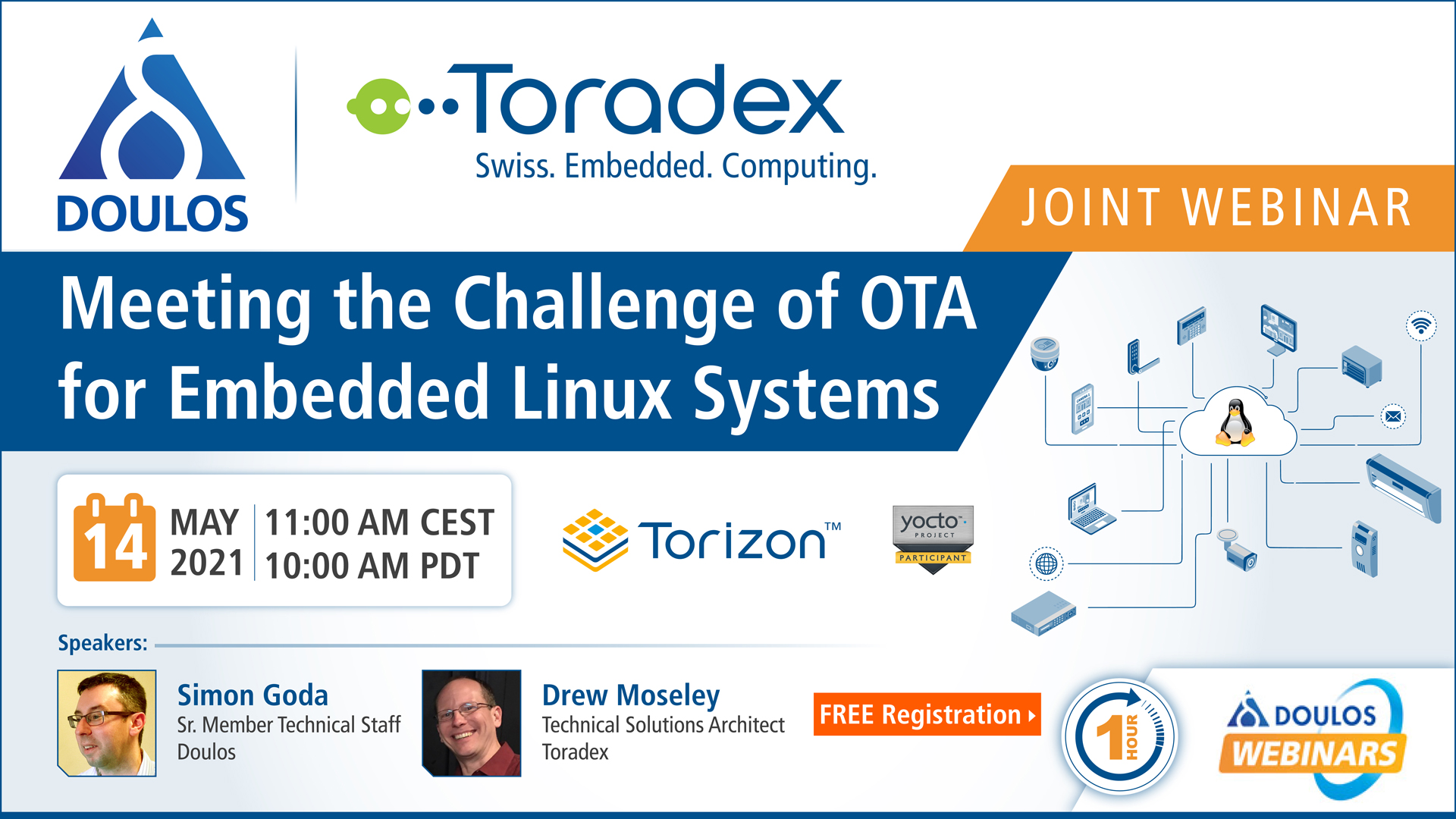 Webinar: Meeting the Challenge of OTA for Embedded Linux Systems, Horw, Bern, Switzerland