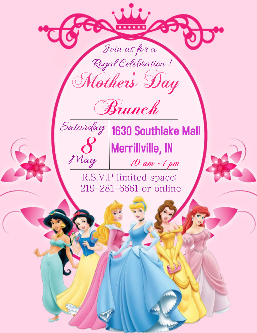 Mother's Day Disney Princess Brunch, Merrillville, Indiana, United States