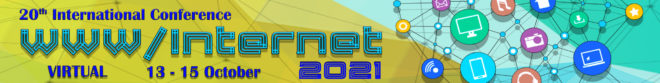 20th International Conference WWW/Internet 2021, Online event