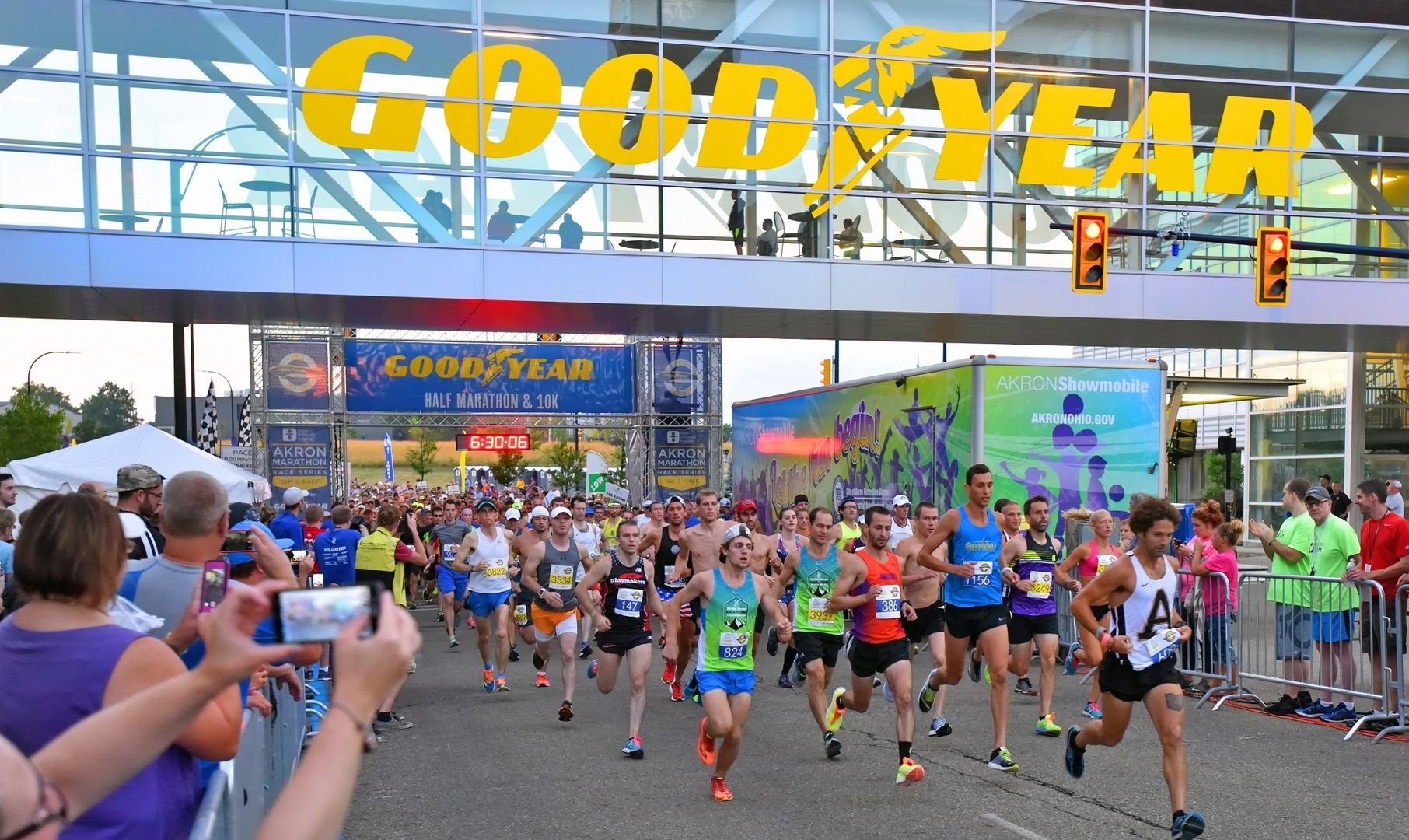 Goodyear Half Marathon & 10k, August 14, 2021 in Akron, Akron, Ohio, United States