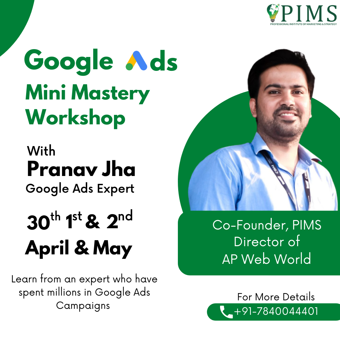 3 Days! Google Ads Mini Mastery Workshop, Noida, Uttar Pradesh, India