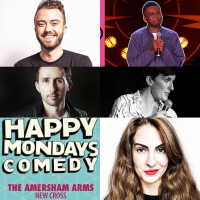Happy Mondays Comedy at The Amersham Arms New Cross : Tom Lucy, Michael Odewale, Esther Manito...