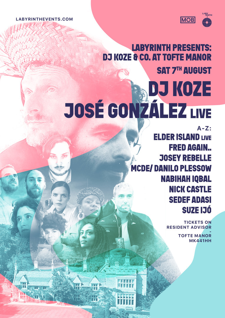 Labyrinth Presents DJ Koze and Co at Tofte Manor, Bedfordshire, England, United Kingdom