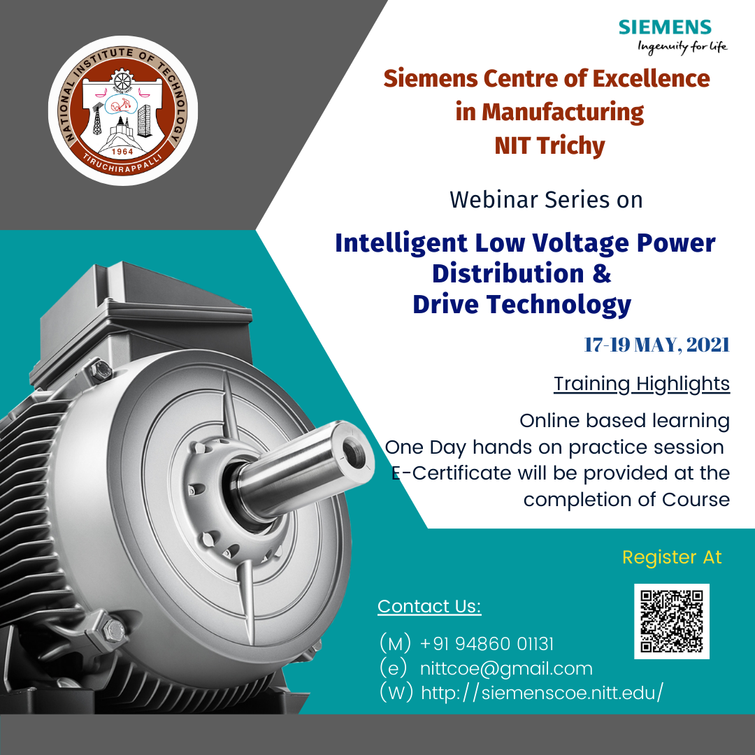 Intelligent Low Voltage Power Distribution and Drive Technology, Tiruchirappalli, Tamil Nadu, India