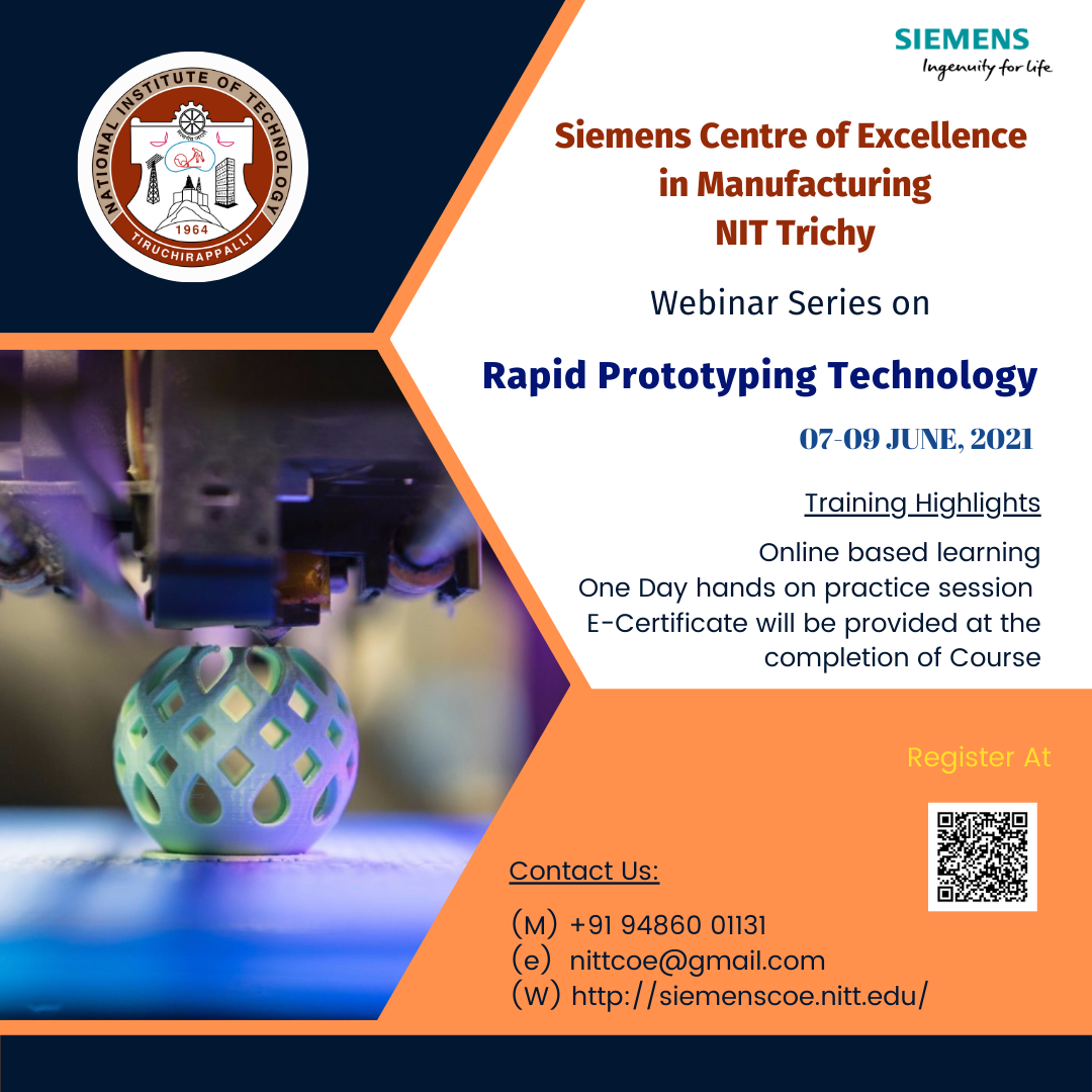 Rapid Prototyping Technology, Tiruchirappalli, Tamil Nadu, India