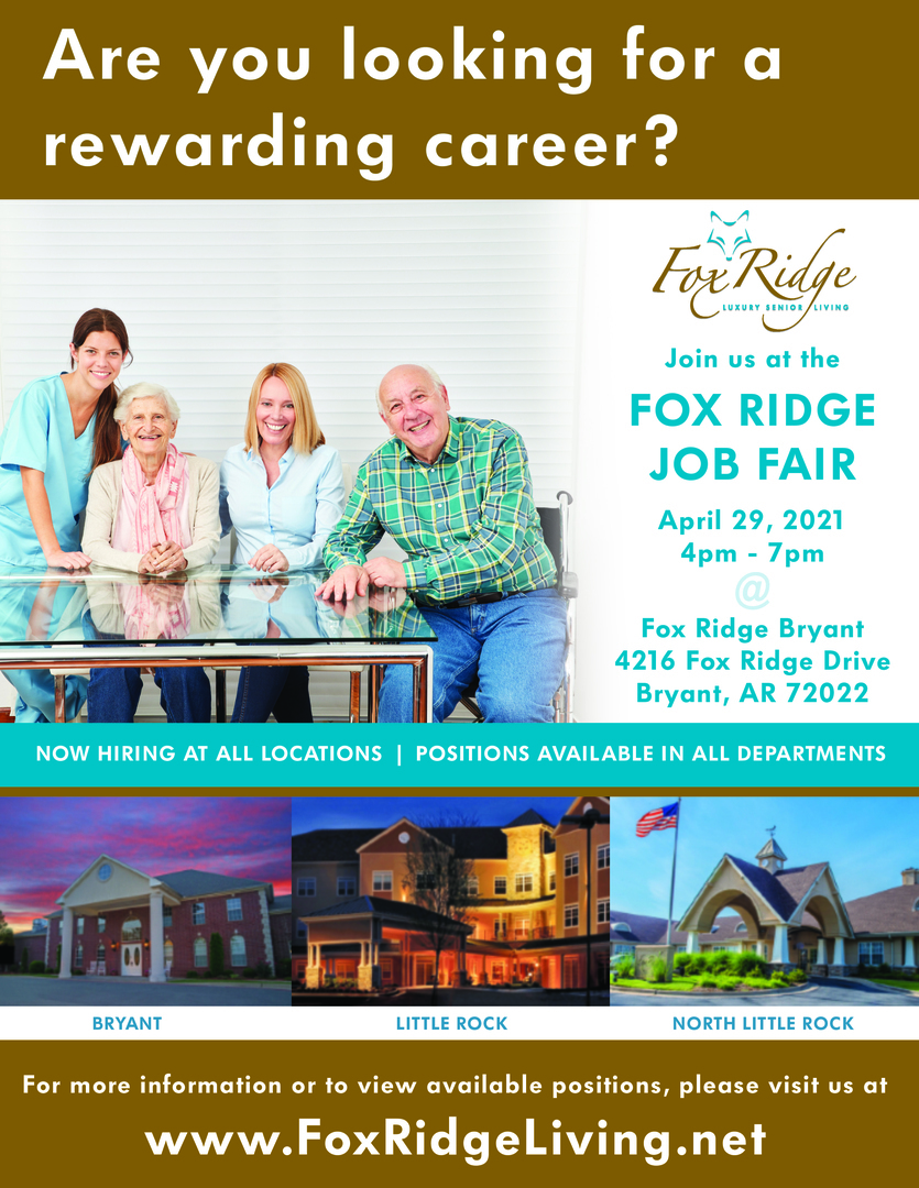 Fox Ridge Job Fair, Bryant, Arkansas, United States