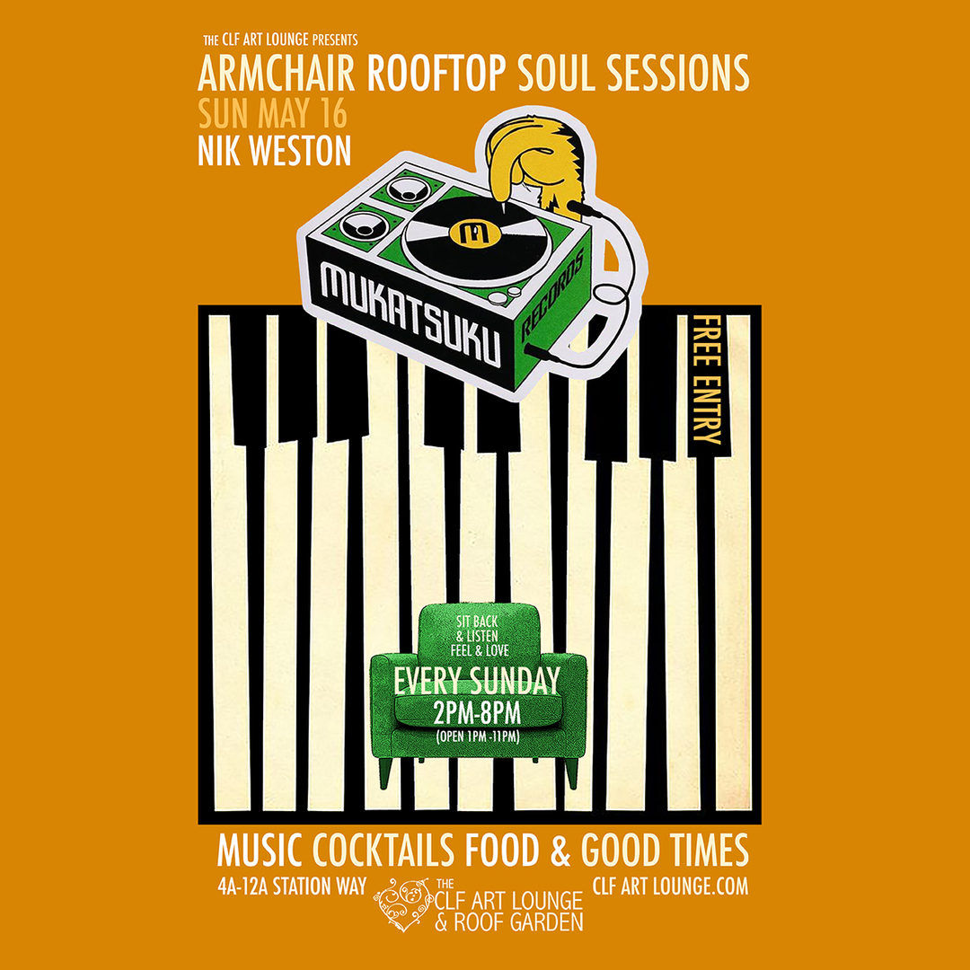 Armchair Rooftop Soul Sessions - Mukatsuku Records Session with Nik Weston, London, England, United Kingdom
