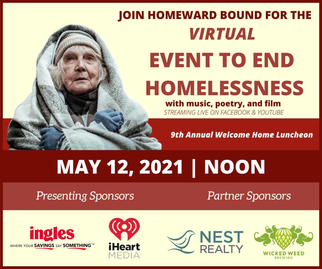 Homeward Bound's Virtual Event to End Homelessness, Online, United States