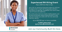 Experienced Registered Nurse Hiring Event - 5/6