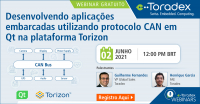 Webinar: Desenvolvendo aplicações embarcadas utilizando protocolo CAN em Qt na plataforma Torizon