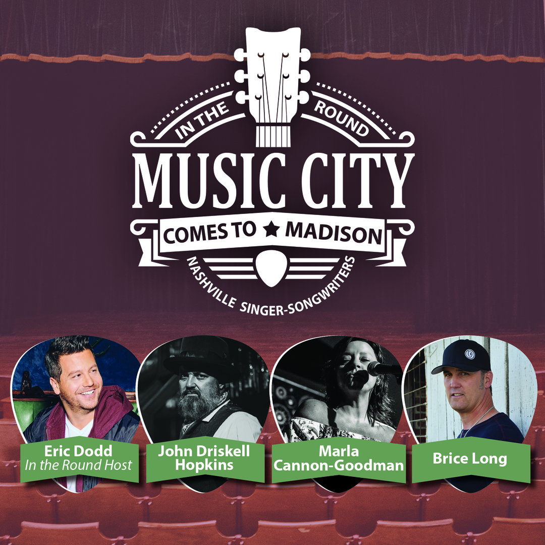 Music City Comes to Madison: a Nashville In the Round Singer-Songwriter Series, Madison, Georgia, United States