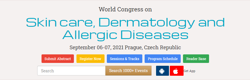 World Congress on  Skin care, Dermatology and Allergic Diseases, 