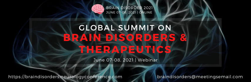 Global Summit on  Brain Disorders and Therapeutics, 