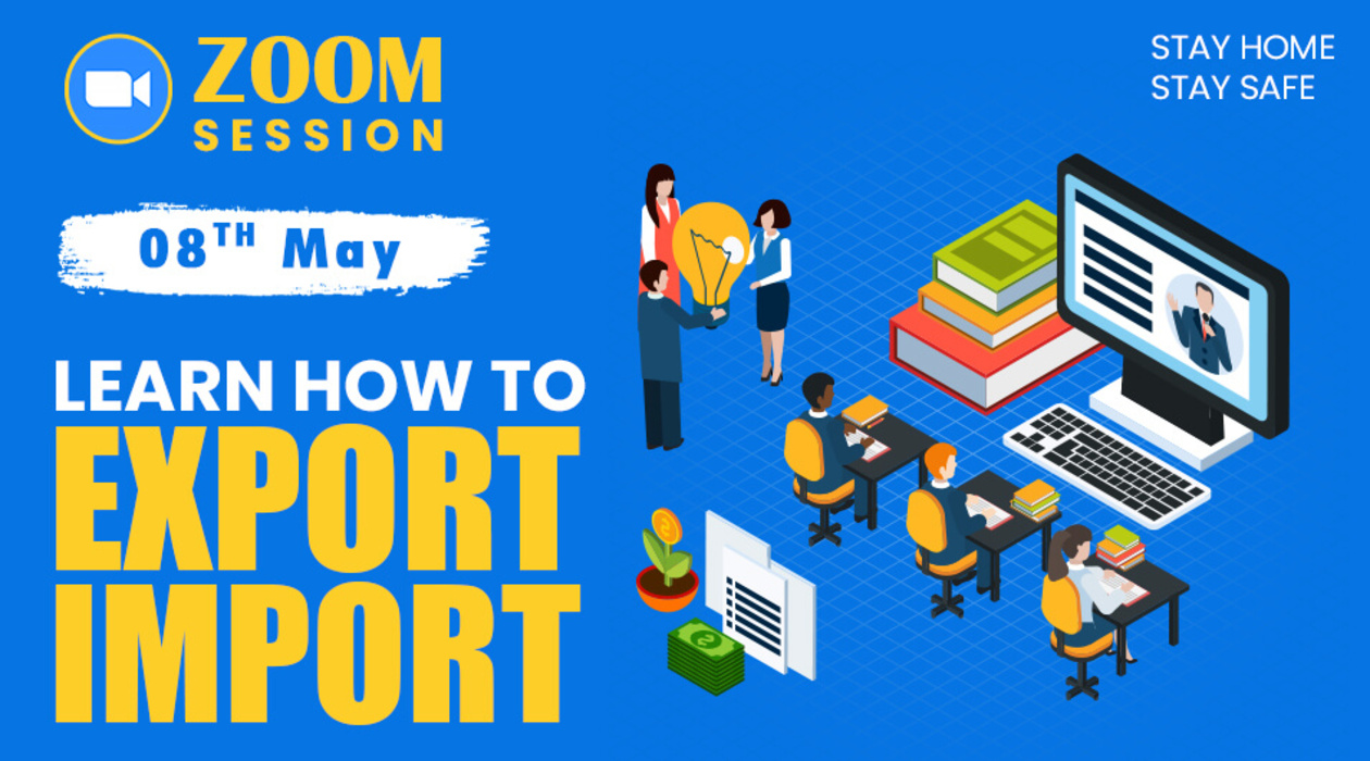 Learn how to Start  your own import & export business from home, Surat, Gujarat, India