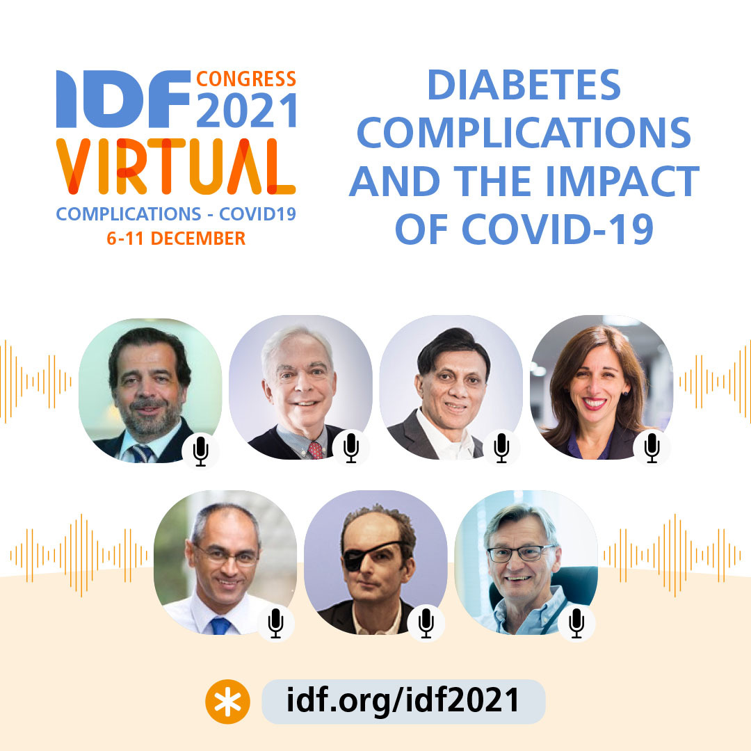 IDF virtual Congress 2021 on complications and Covid-19 6-11 December 2021, Online Event