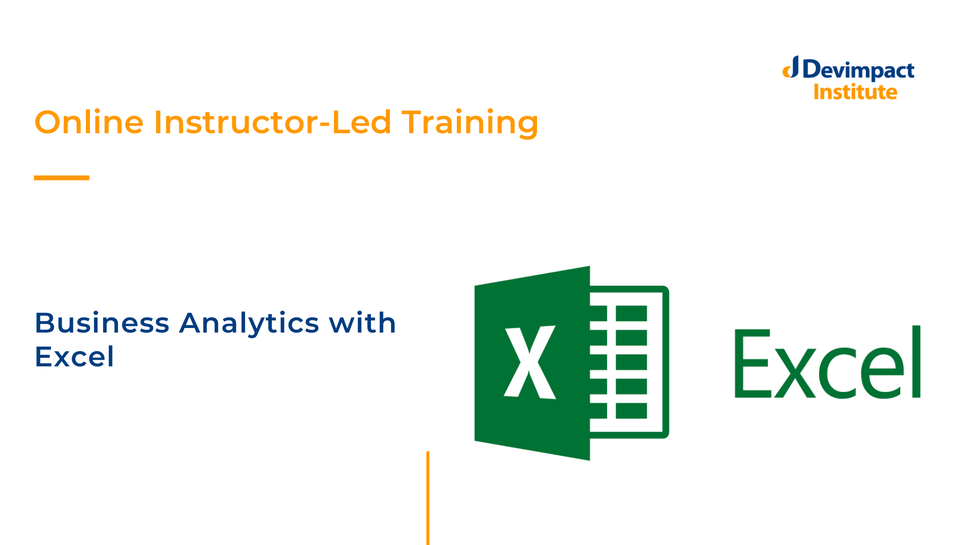 Training on Business Analytics with Excel, Nairobi, Kenya