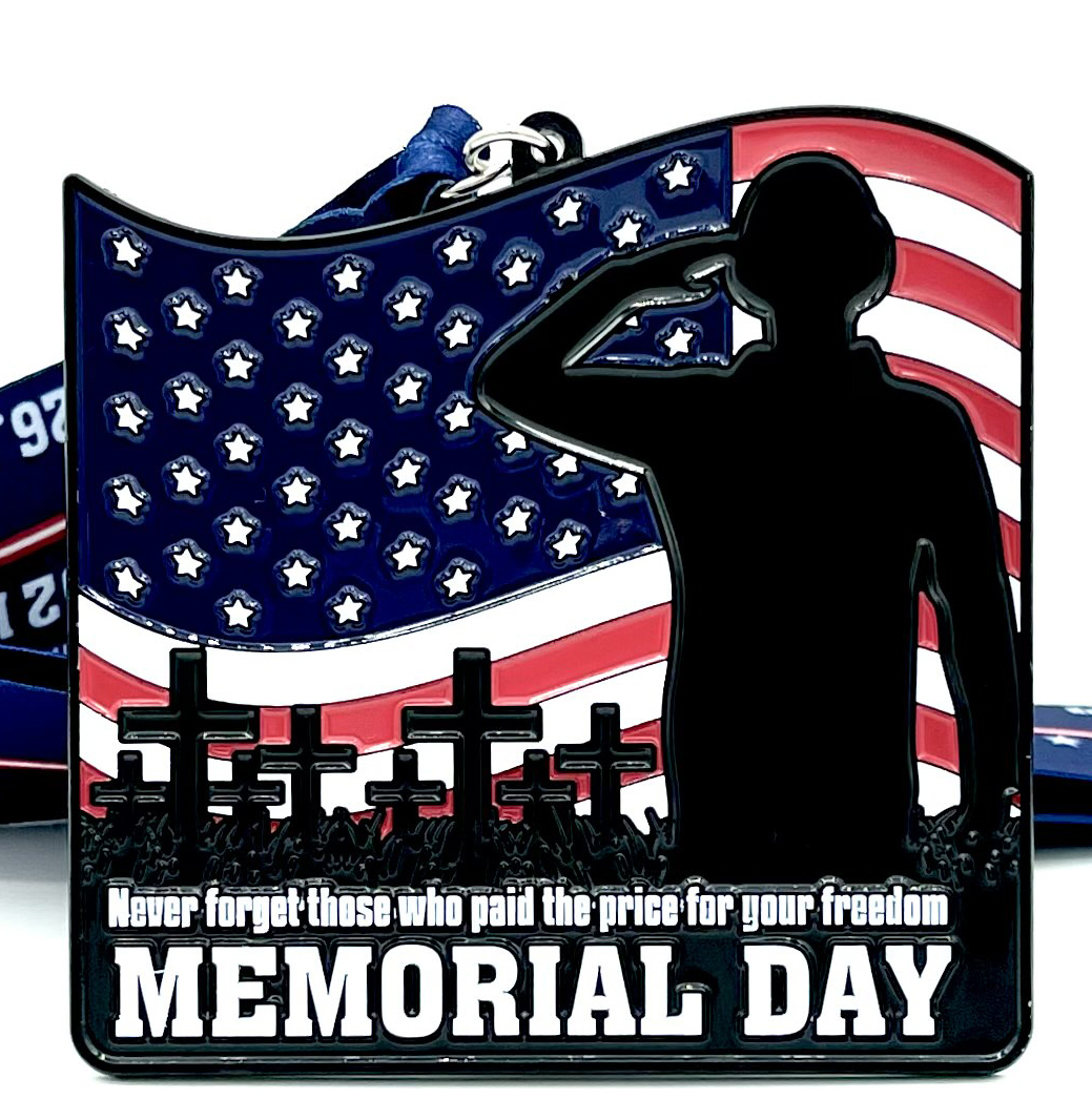 Memorial Day 1M 5K 10K 13.1 26.2 - Participate from Home!, Virtual Event, United States