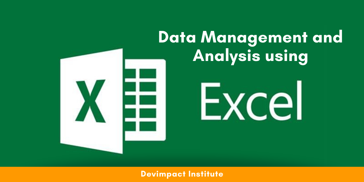 Training on Data Management and Analysis using Excel, Nairobi, Kenya