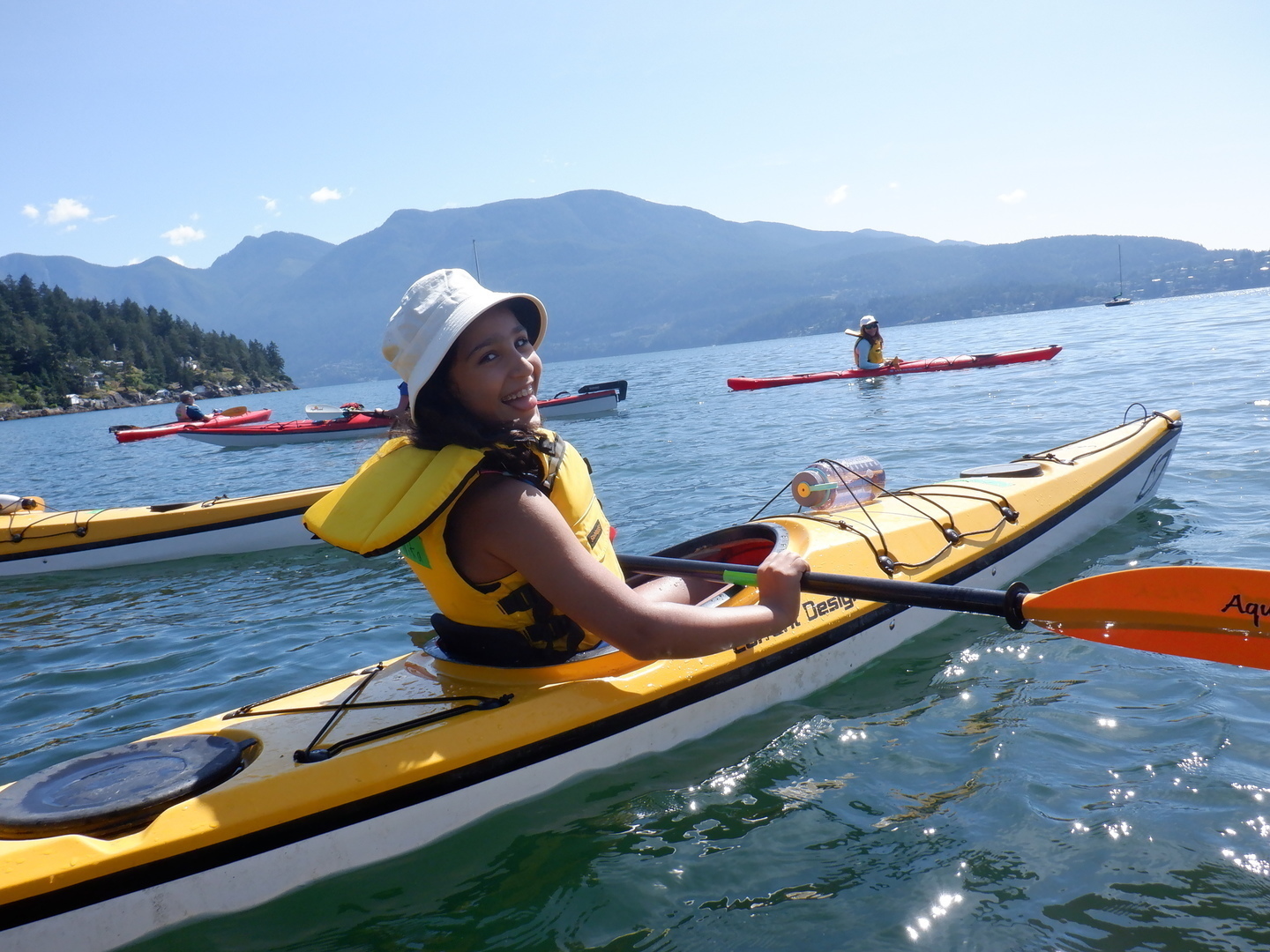 Kid's Summer Kayak Camp: July 26-30, Bowen Island, British Columbia, Canada
