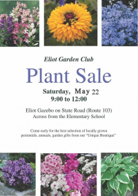 Eliot Garden Club Plant Sale