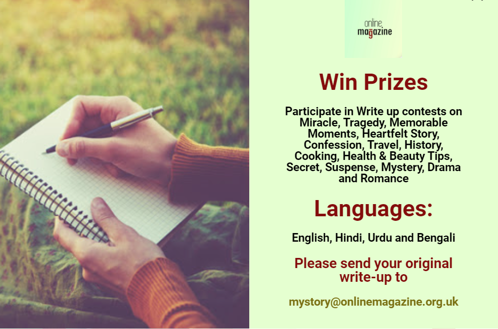 Participate in Write Up Contest, London, England, United Kingdom