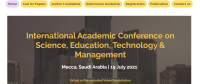 International Academic Conference on Science, Education, Technology & Management