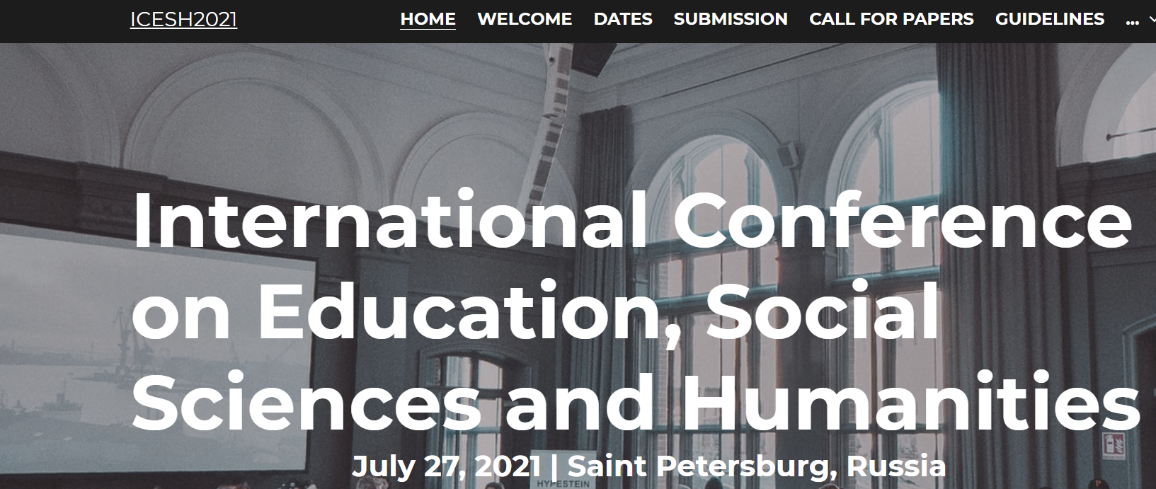 International Conference on Education, Social Sciences and Humanities, Saint Petersburg, Russia,Saint Petersburg,Russia