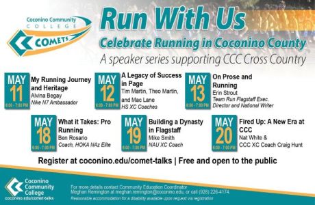 CCC Running Community Speaker Series, Online Event, United States