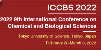 2022 9th International Conference on Chemical and Biological Sciences (ICCBS 2022)