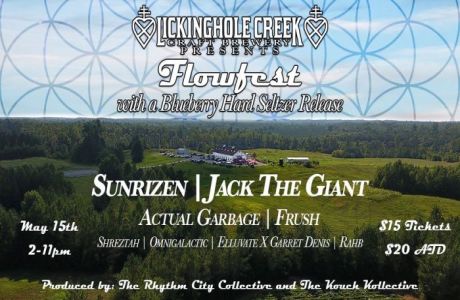 Lickinghole Presents Flowfest with a Blueberry Hard Seltzer Release, Goochland, Virginia, United States