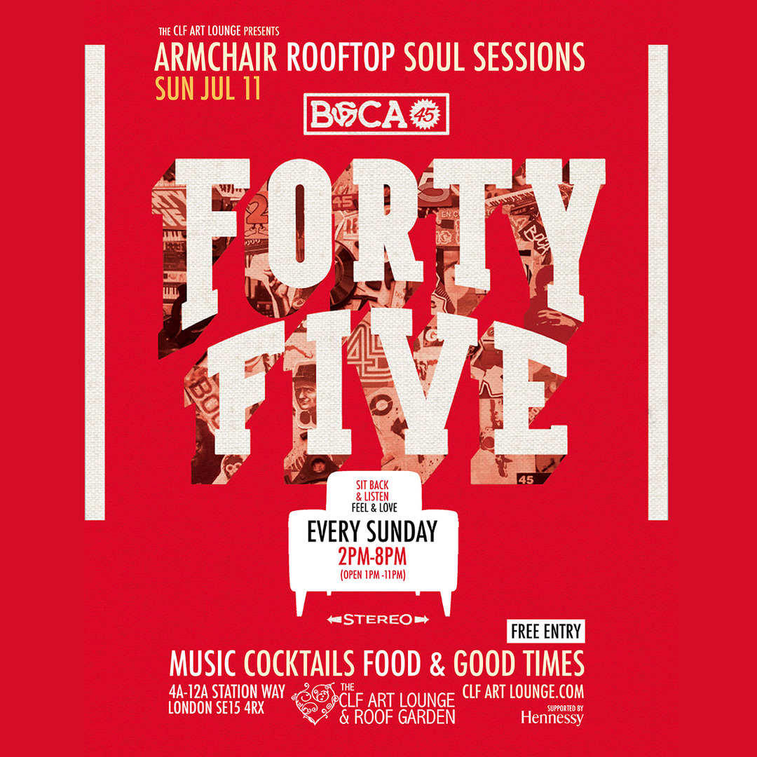 Armchair Rooftop Soul Sessions - Boca 45 In Session, Greater London, England, United Kingdom