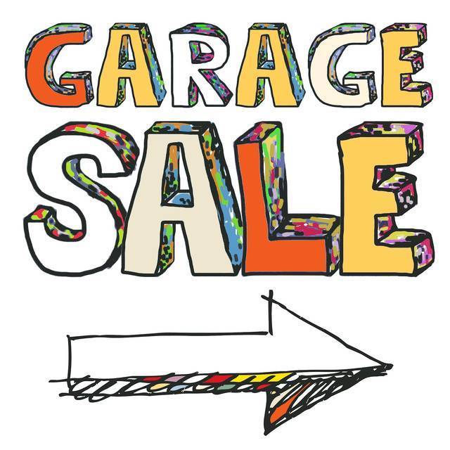 Avalon Estates community garage sale, North Ridgeville, Ohio, United States