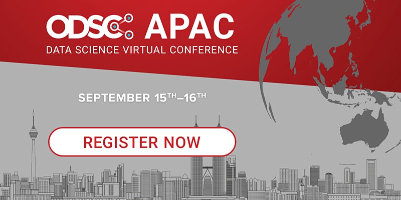ODSC APAC Virtual Conference 2021, Virtual event, Central, Singapore