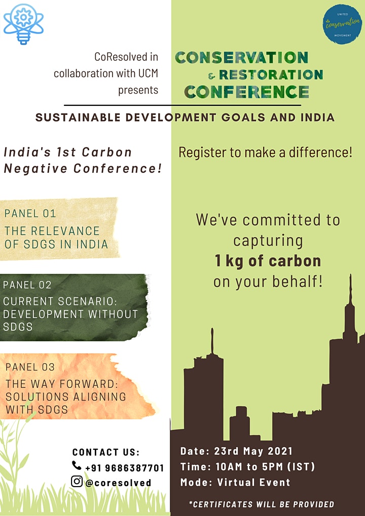 Conservation and Restoration Conference, 2021, Bangalore, Karnataka, India