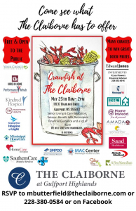 Crawfish at The Claiborne!