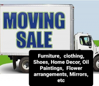 Moving Sale garage