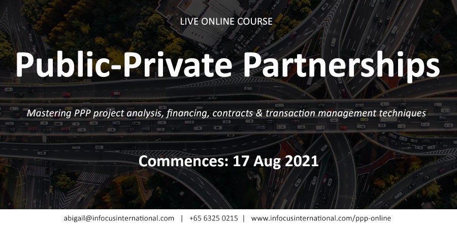 Public-Private Partnerships, Live Online Course, Singapore