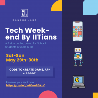 Tech Week-end Bootcamp For Students By IITians