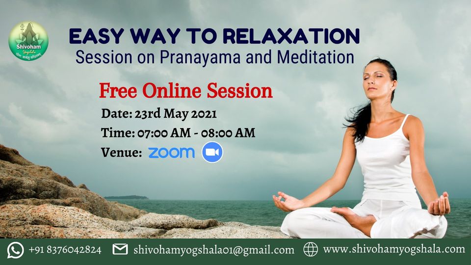 Easy Way To Relaxation - Pranayam & Meditation, Rishikesh, Uttarakhand, India