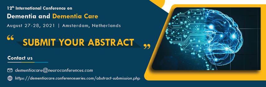 12th international conference for dementia & dementia care 2021, Amsterdam, Noord-Holland, Netherlands