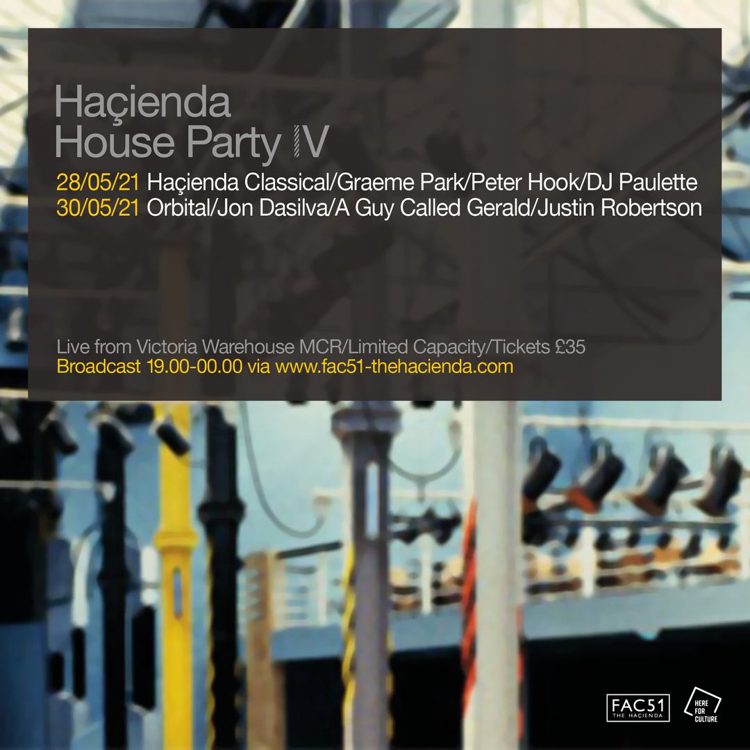 Hacienda House Party 1V - Orbital Live, Stretford, England, United Kingdom